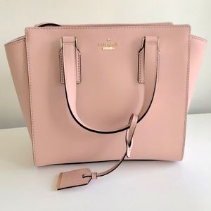 Kate Spade NWT Small Hayden Satchel in Warm Vellum